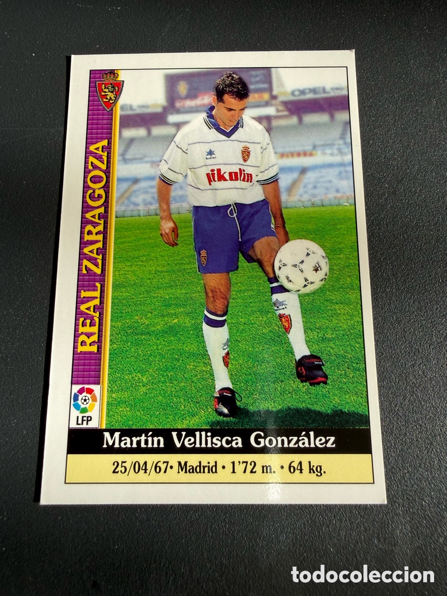 Fu&szlig;ball-Sticker: MUNDICROMO 2000. n 161 VELLISCA ( Real Zaragoza)