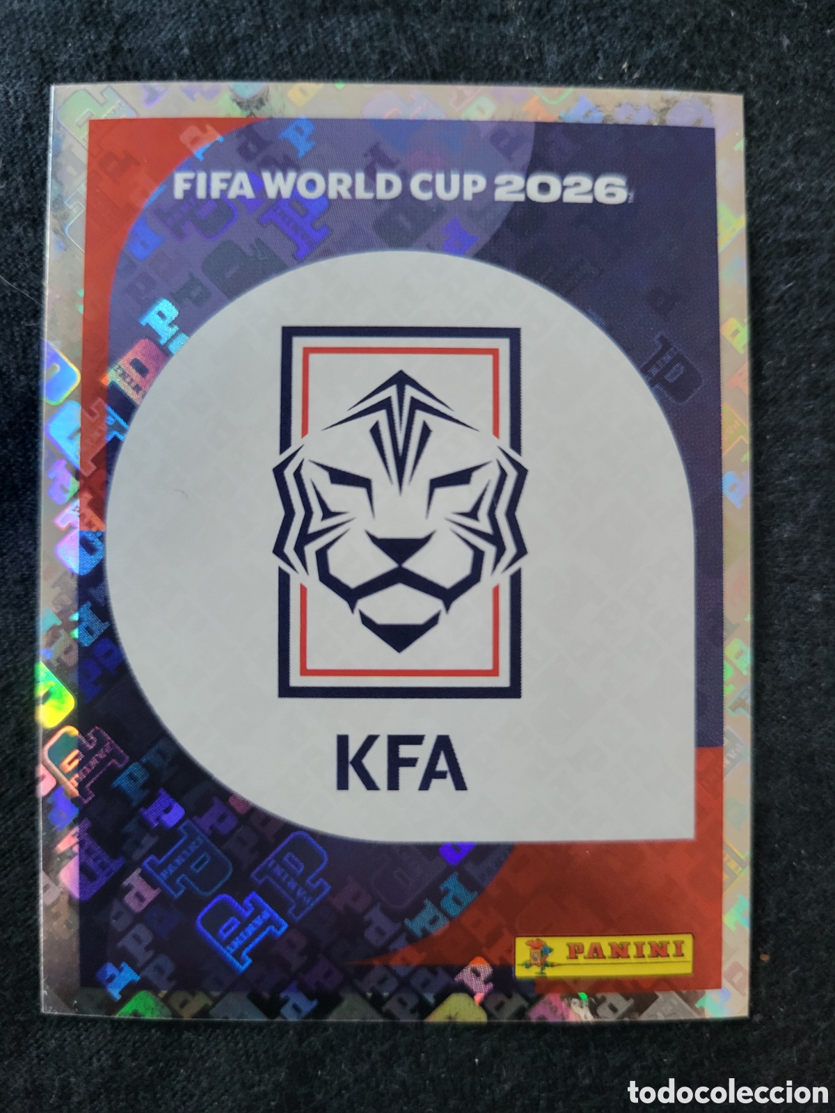 Fu&szlig;ball-Sticker: KOR 1 Korea [Sticker, Escudo] / FIFA World Cup 2026