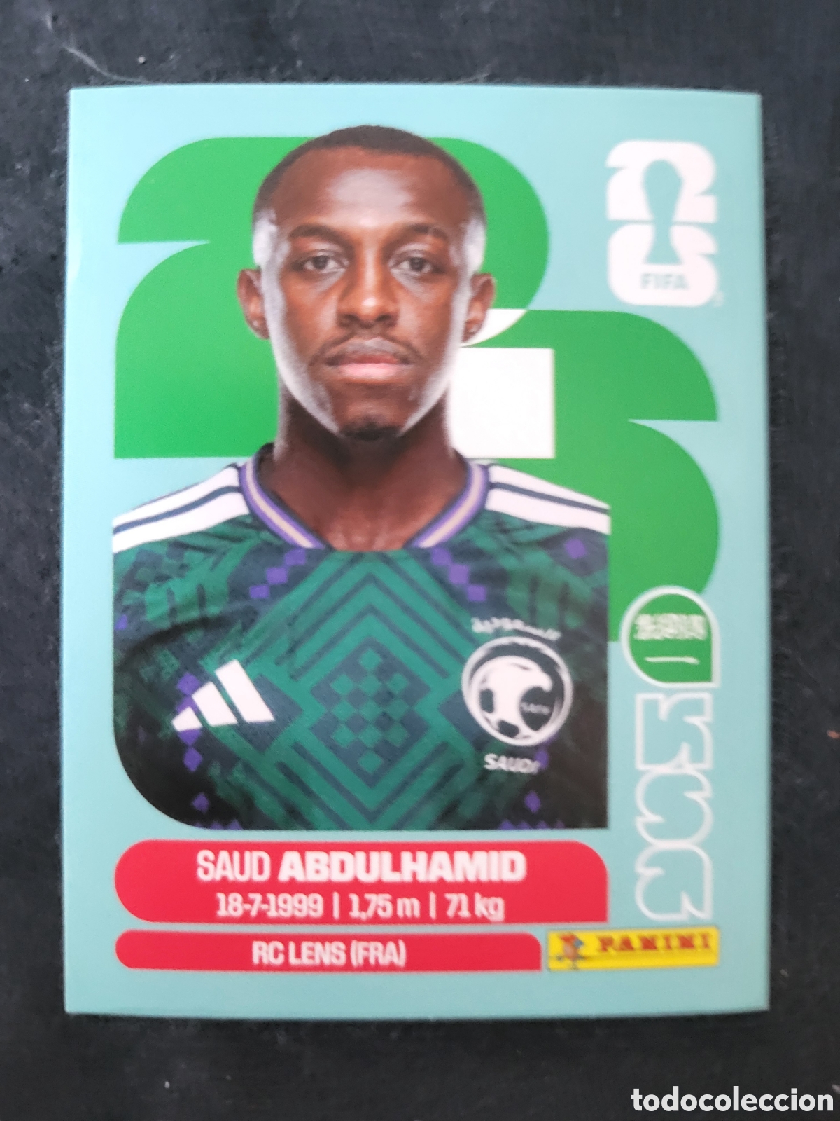 Football Stickers: KSA 4 Saud Abdulhamid [Sticker] / FIFA World Cup 2026