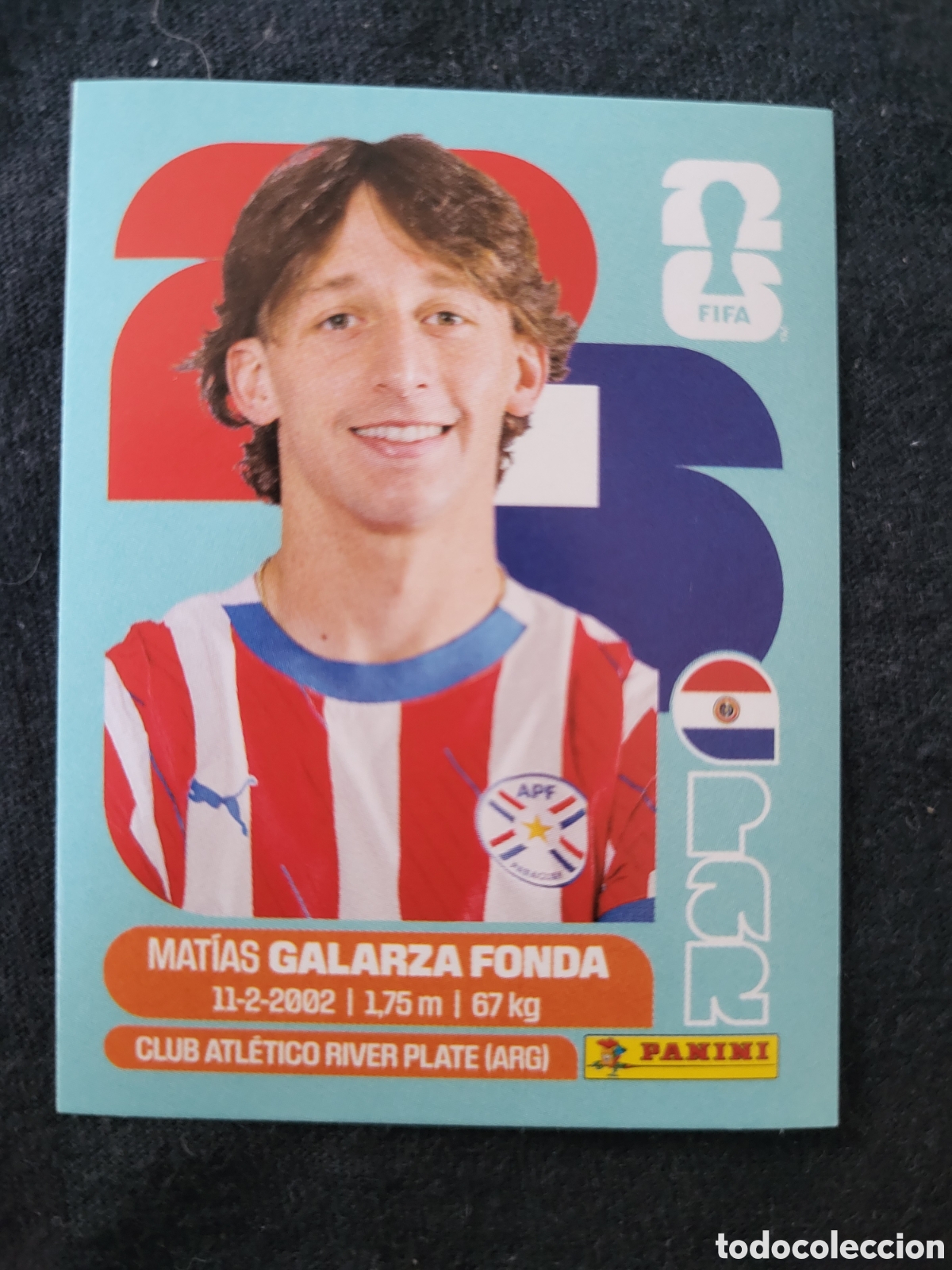 Figurine di Calcio: PAR 14 Matias Galarza Fonda [Sticker] / FIFA World Cup 2026