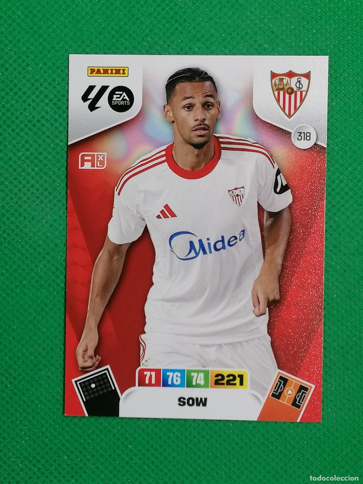 Figurine di Calcio: 318 SOW SEVILLA ⚽ LIGA ADRENALYN XL 2025 2026 25 26 ⚽