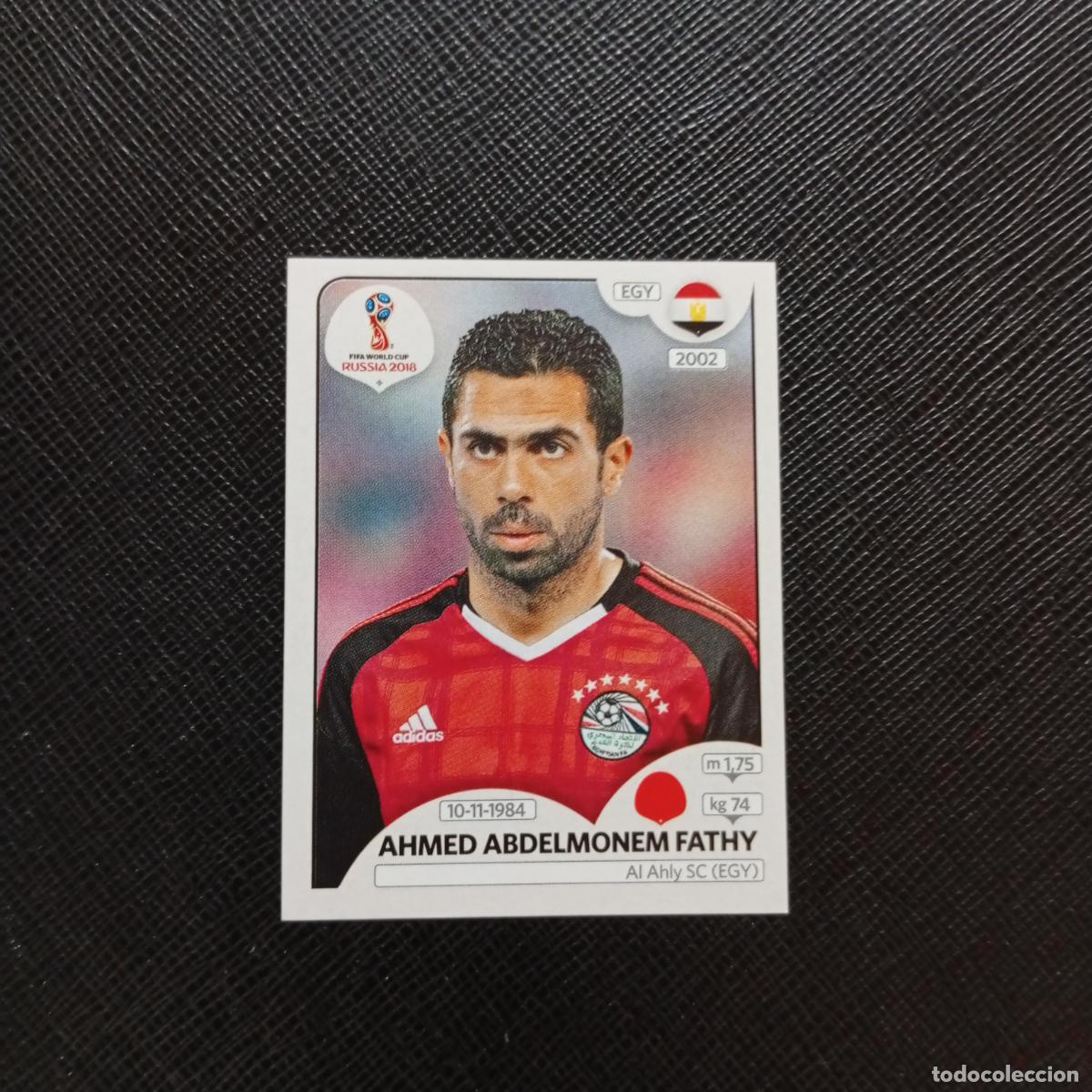 Cromos de Futebol: 80 ABDELMONEM FATHY EGIPTO PANINI MUNDIAL RUSIA 2018 CROMO FUTBOL 18 - SIN PEGAR - CJ2 .