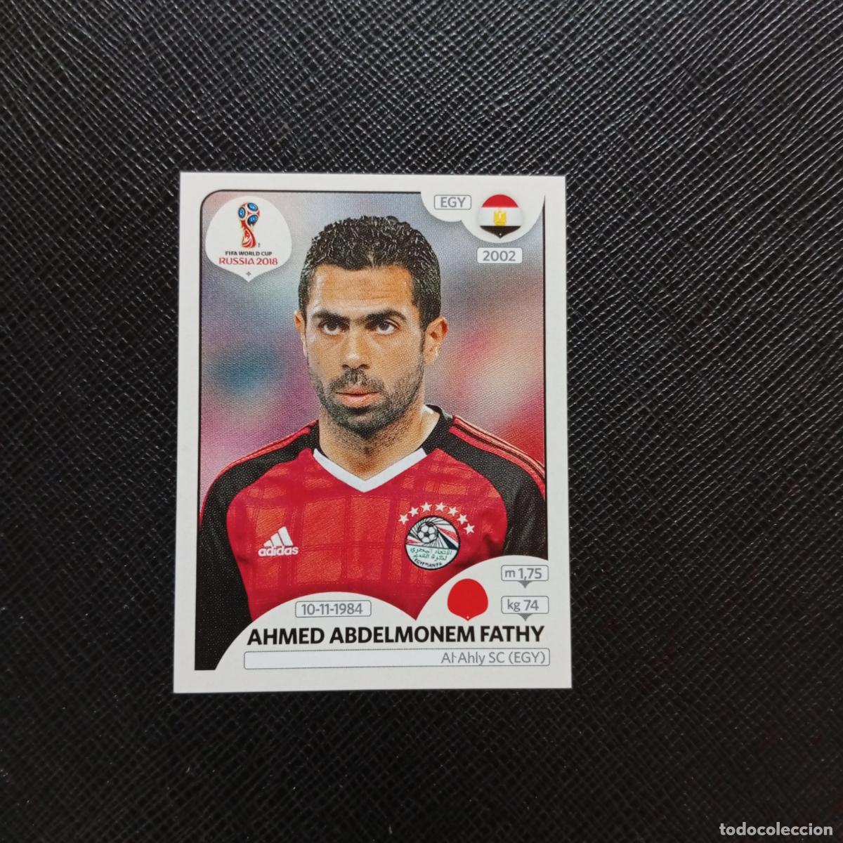 Cromos de Futebol: 80 ABDELMONEM FATHY EGIPTO PANINI MUNDIAL RUSIA 2018 CROMO FUTBOL 18 - SIN PEGAR - CJ2 .