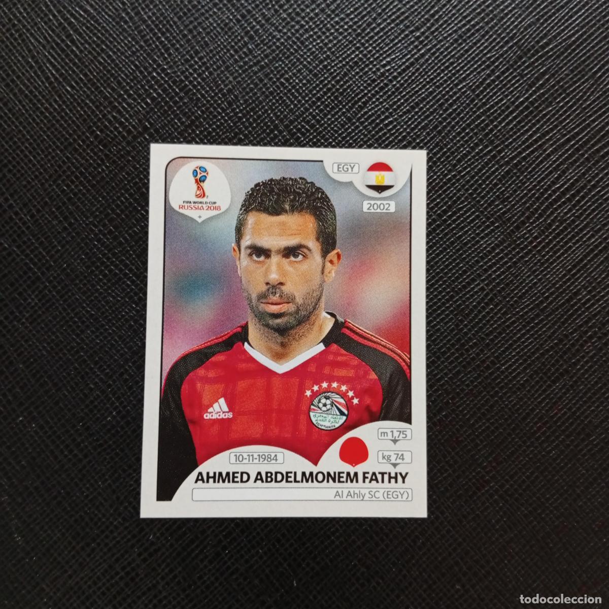 Cromos de Futebol: 80 ABDELMONEM FATHY EGIPTO PANINI MUNDIAL RUSIA 2018 CROMO FUTBOL 18 - SIN PEGAR - CJ2 ..