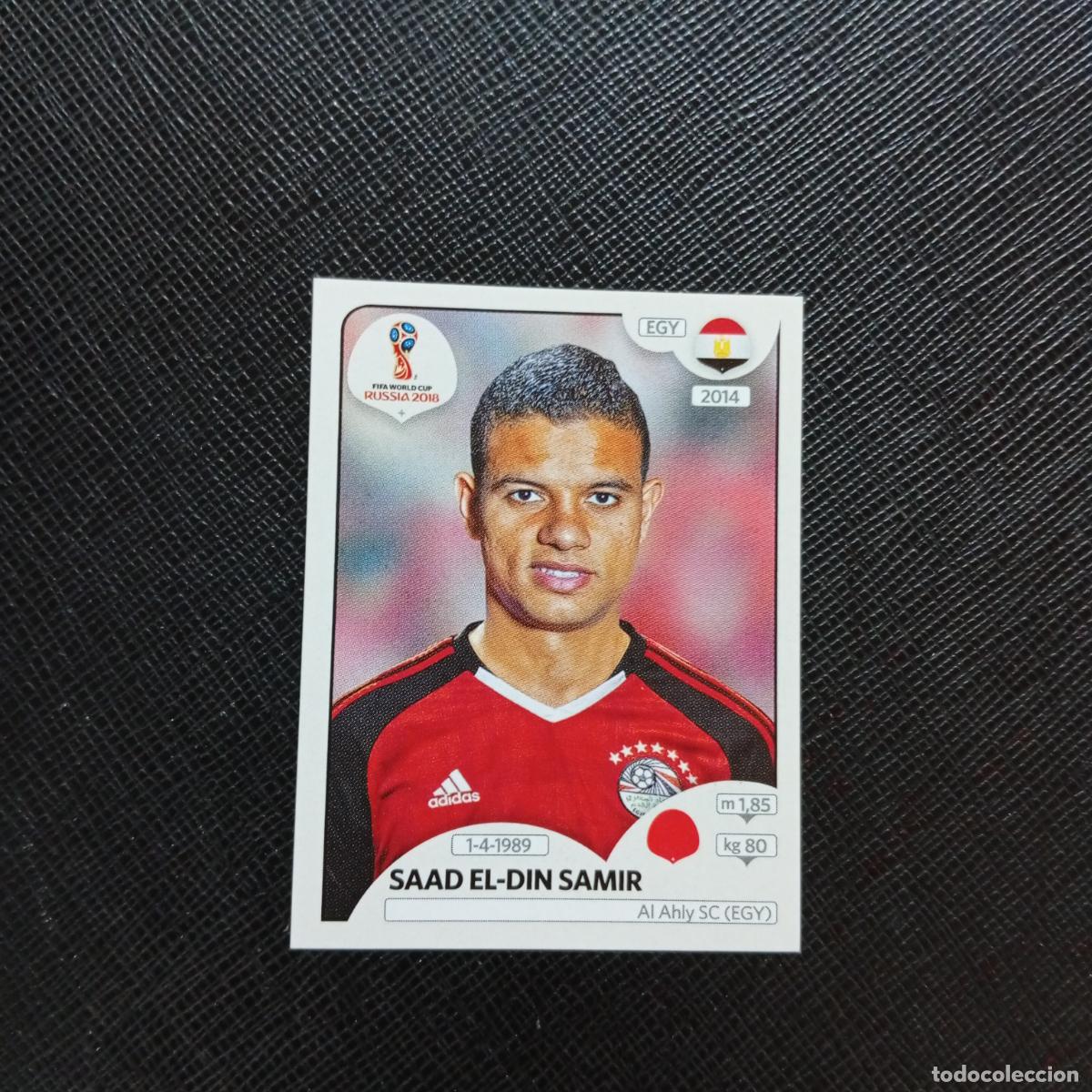 Cromos de Futebol: 82 SAAD EL DIN SAMIR EGIPTO PANINI MUNDIAL RUSIA 2018 CROMO FUTBOL 18 - SIN PEGAR - CJ2
