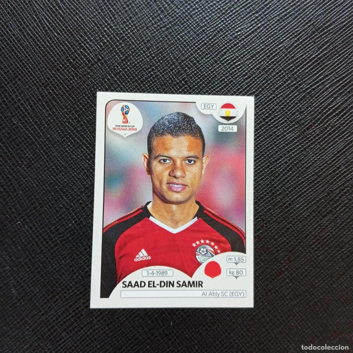 Cartes &agrave; collectionner de Football: 82 SAAD EL DIN SAMIR EGIPTO PANINI MUNDIAL RUSIA 2018 CROMO FUTBOL 18 - SIN PEGAR - CJ2 ..