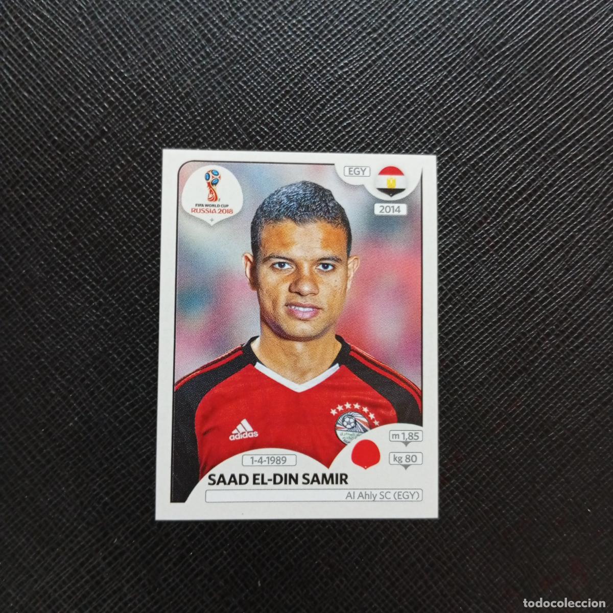 Cartes &agrave; collectionner de Football: 82 SAAD EL DIN SAMIR EGIPTO PANINI MUNDIAL RUSIA 2018 CROMO FUTBOL 18 - SIN PEGAR - CJ2 ...