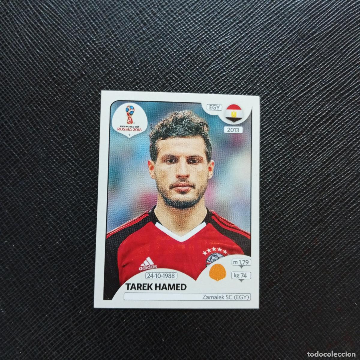 Cartes &agrave; collectionner de Football: 83 TAREK HAMED EGIPTO PANINI MUNDIAL RUSIA 2018 CROMO FUTBOL 18 - SIN PEGAR - CJ2