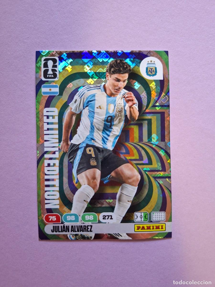 Cartes &agrave; collectionner de Football: JULI&Aacute;N &Aacute;LVAREZ ARGENTINA PANINI FIFA WORLD CUP 2026 26 EDICI&Oacute;N LIMITADA MUNDIAL NUEVO