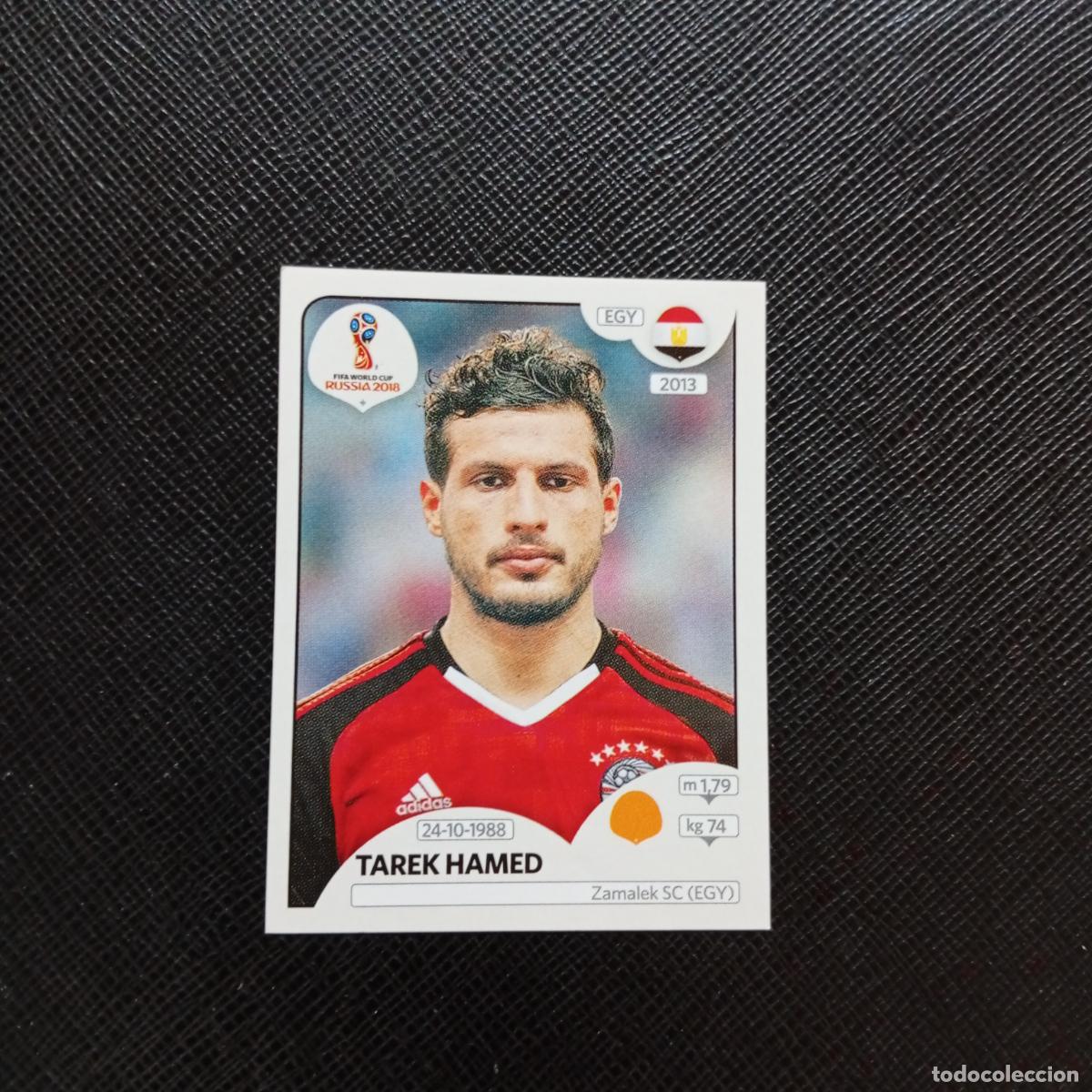 Cartes &agrave; collectionner de Football: 83 TAREK HAMED EGIPTO PANINI MUNDIAL RUSIA 2018 CROMO FUTBOL 18 - SIN PEGAR - CJ2 .....