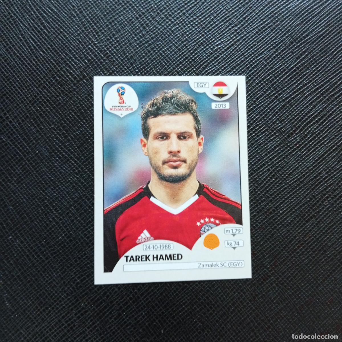 Cartes &agrave; collectionner de Football: 83 TAREK HAMED EGIPTO PANINI MUNDIAL RUSIA 2018 CROMO FUTBOL 18 - SIN PEGAR - CJ2 .....
