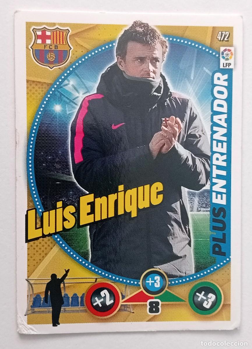 Cartes &agrave; collectionner de Football: CROMO FUTBOL ADRENALYN 2014-2015: F.C. BARCELONA ENTRENADOR LUIS ENRIQUE