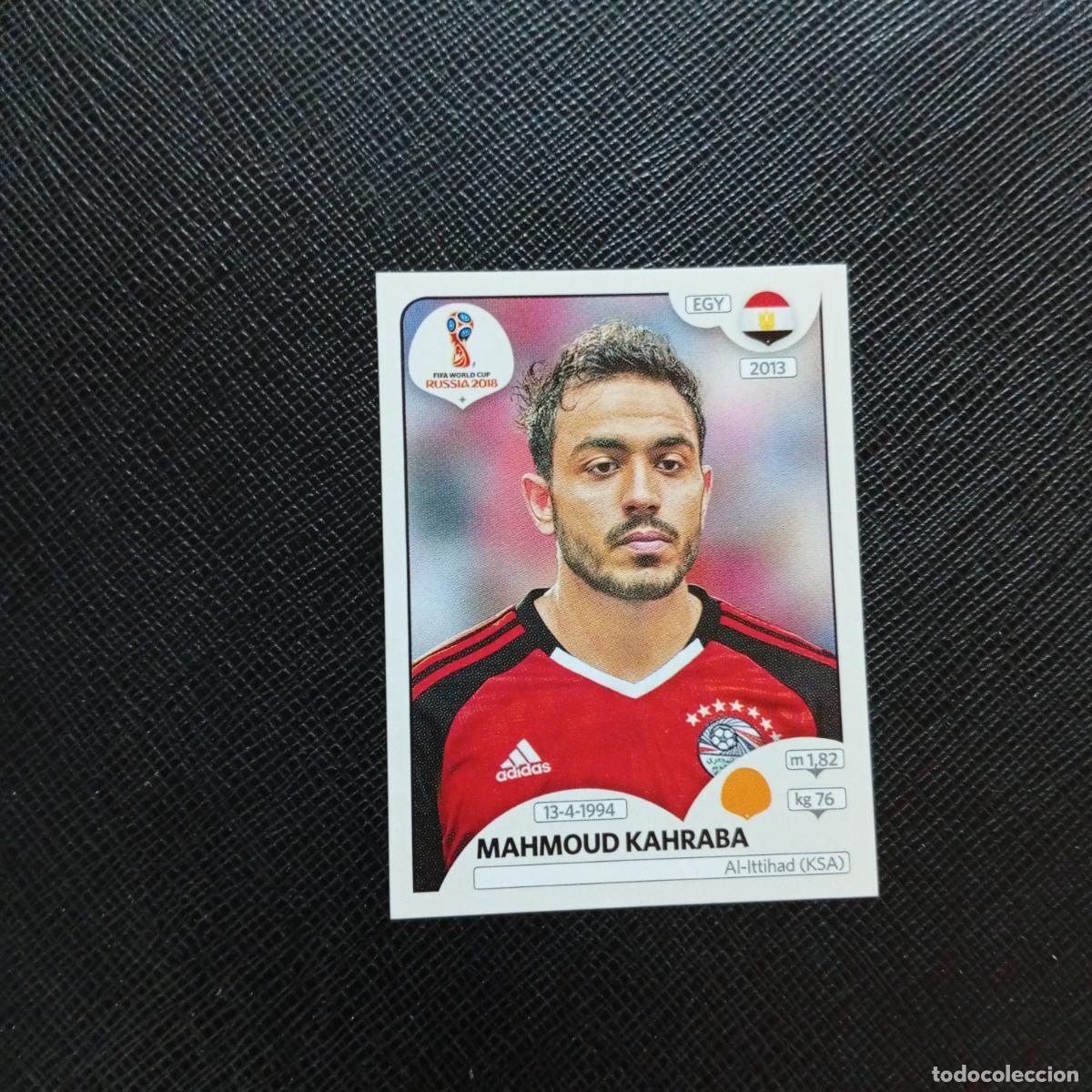 Cartes &agrave; collectionner de Football: 84 MAHMOUD KAHRABA EGIPTO PANINI MUNDIAL RUSIA 2018 CROMO FUTBOL 18 - SIN PEGAR - CJ2