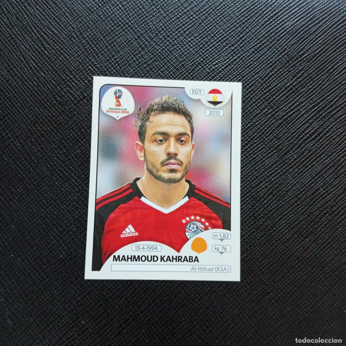 Cartes &agrave; collectionner de Football: 84 MAHMOUD KAHRABA EGIPTO PANINI MUNDIAL RUSIA 2018 CROMO FUTBOL 18 - SIN PEGAR - CJ2