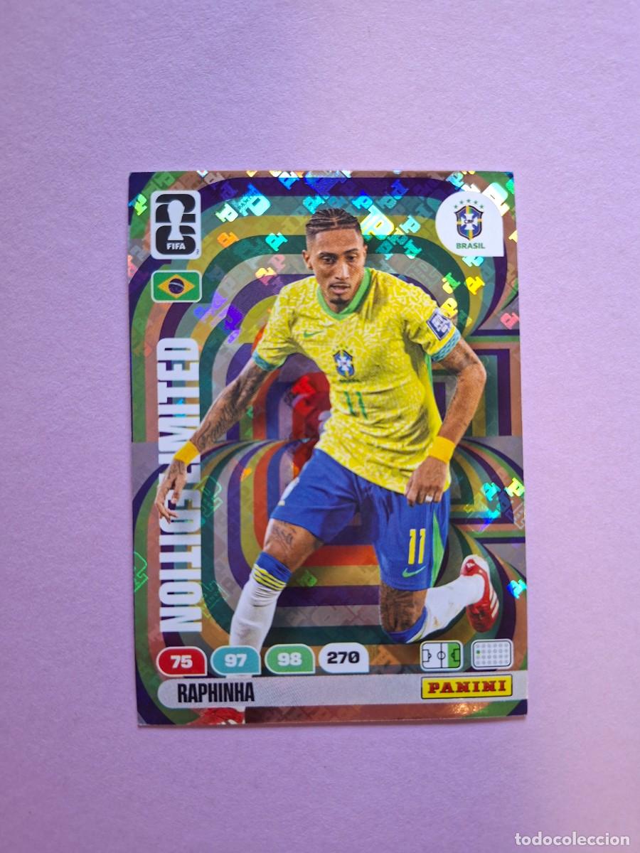 Figurine di Calcio: RAPHINHA BRASIL PANINI FIFA WORLD CUP 2026 26 EDICI&Oacute;N LIMITADA LIMITED EDITION MUNDIAL NUEVO
