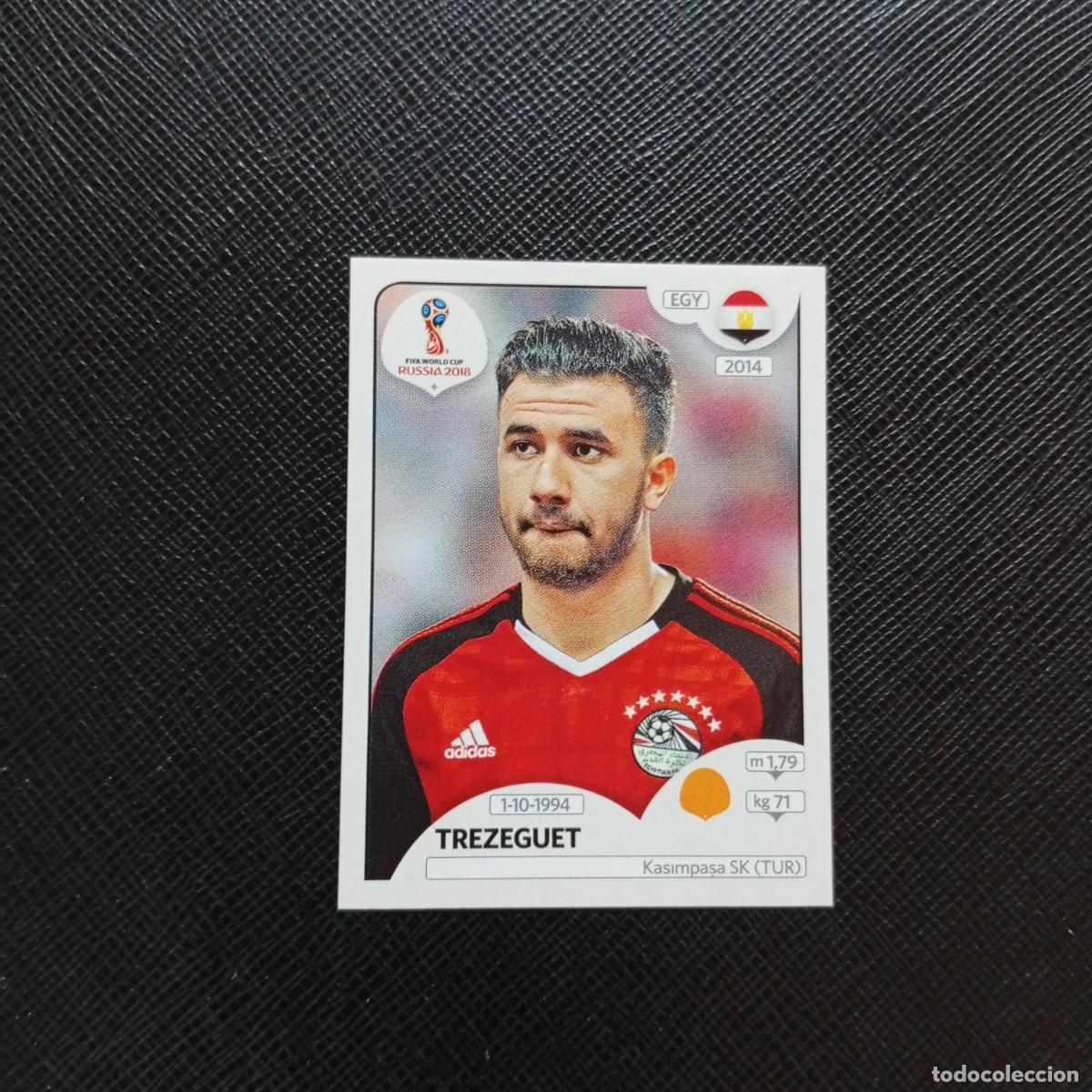 Figurine di Calcio: 86 TREZEGUET EGIPTO PANINI MUNDIAL RUSIA 2018 CROMO FUTBOL 18 - SIN PEGAR - CJ2 ..