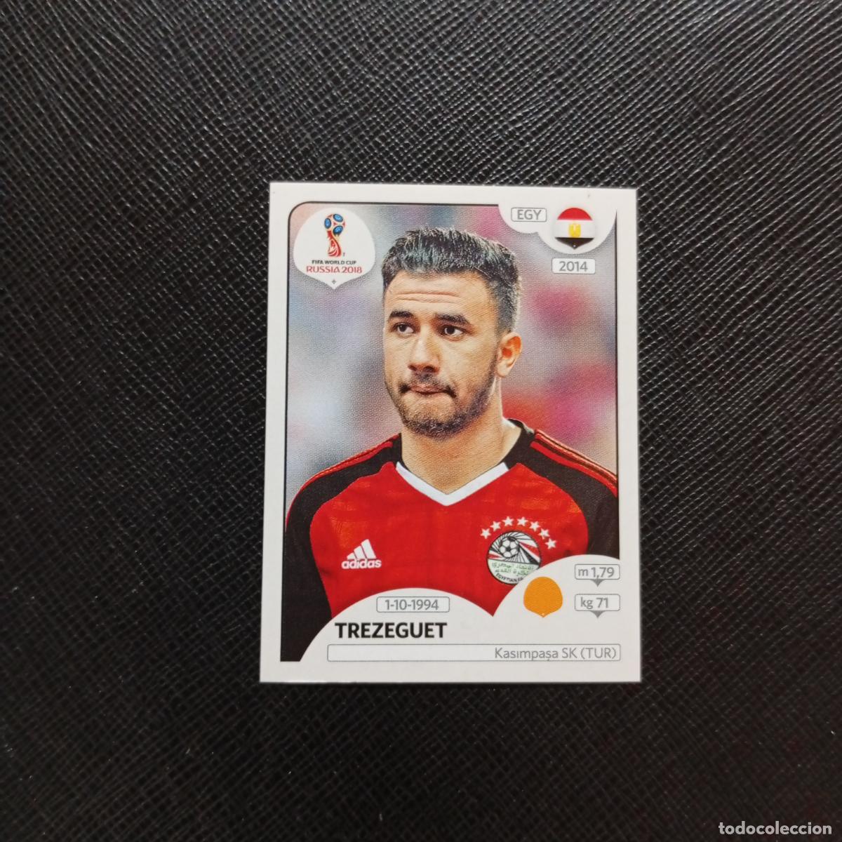 Figurine di Calcio: 86 TREZEGUET EGIPTO PANINI MUNDIAL RUSIA 2018 CROMO FUTBOL 18 - SIN PEGAR - CJ2 ...