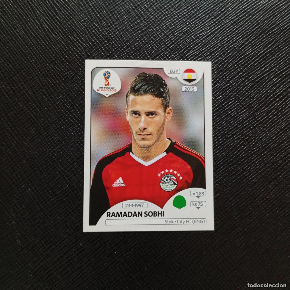 Cromos de f&uacute;tbol: 88 RAMADAN SOBHI EGIPTO PANINI MUNDIAL RUSIA 2018 CROMO FUTBOL 18 - SIN PEGAR - CJ2