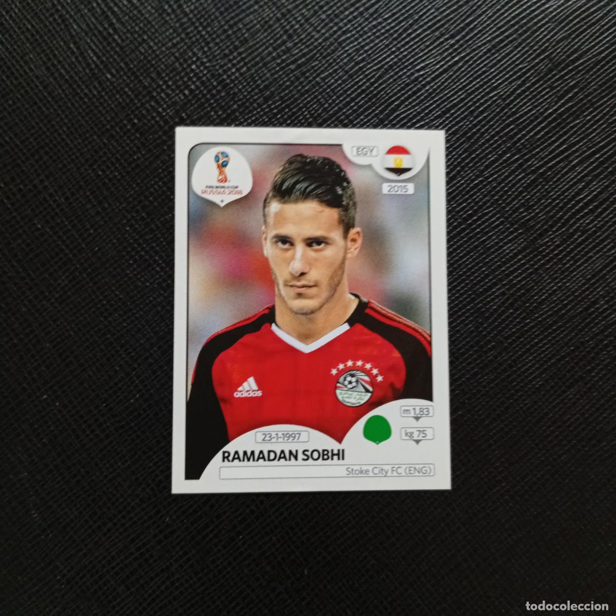 Cromos de f&uacute;tbol: 88 RAMADAN SOBHI EGIPTO PANINI MUNDIAL RUSIA 2018 CROMO FUTBOL 18 - SIN PEGAR - CJ2
