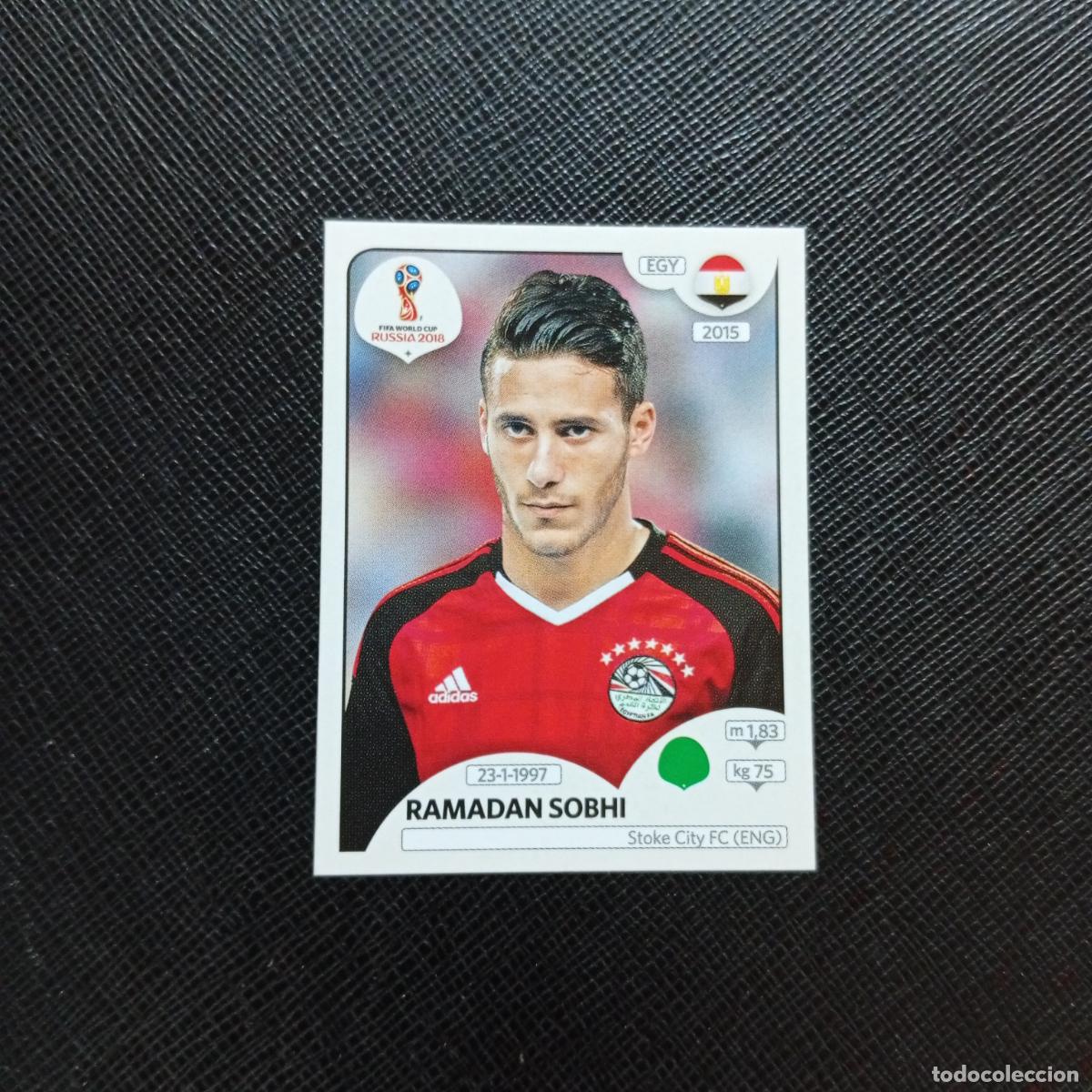 Cromos de f&uacute;tbol: 88 RAMADAN SOBHI EGIPTO PANINI MUNDIAL RUSIA 2018 CROMO FUTBOL 18 - SIN PEGAR - CJ2 ..