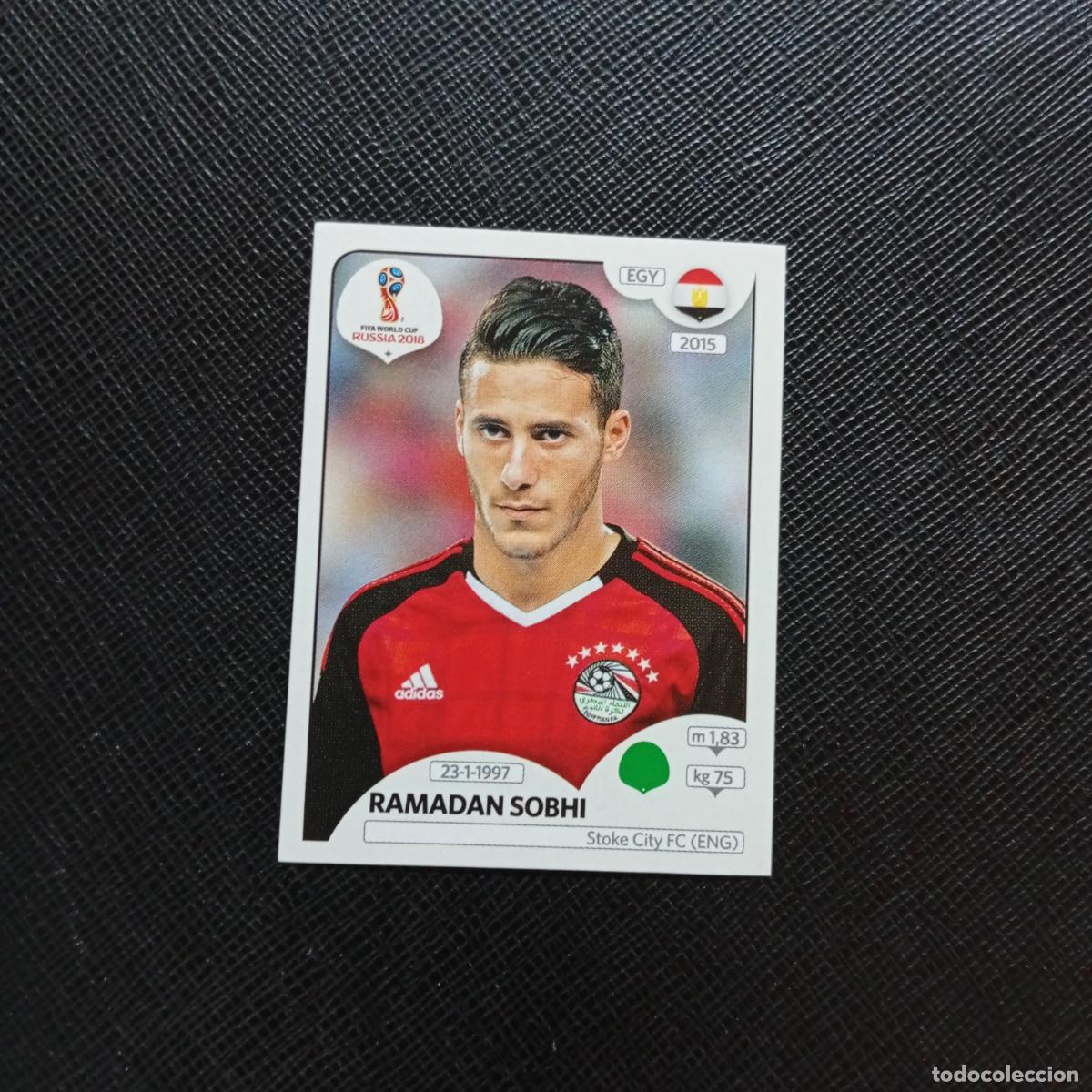 Cromos de f&uacute;tbol: 88 RAMADAN SOBHI EGIPTO PANINI MUNDIAL RUSIA 2018 CROMO FUTBOL 18 - SIN PEGAR - CJ2 ....