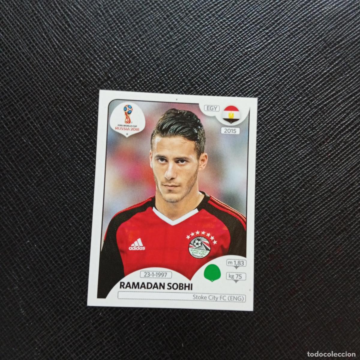 Cromos de f&uacute;tbol: 88 RAMADAN SOBHI EGIPTO PANINI MUNDIAL RUSIA 2018 CROMO FUTBOL 18 - SIN PEGAR - CJ2 ....