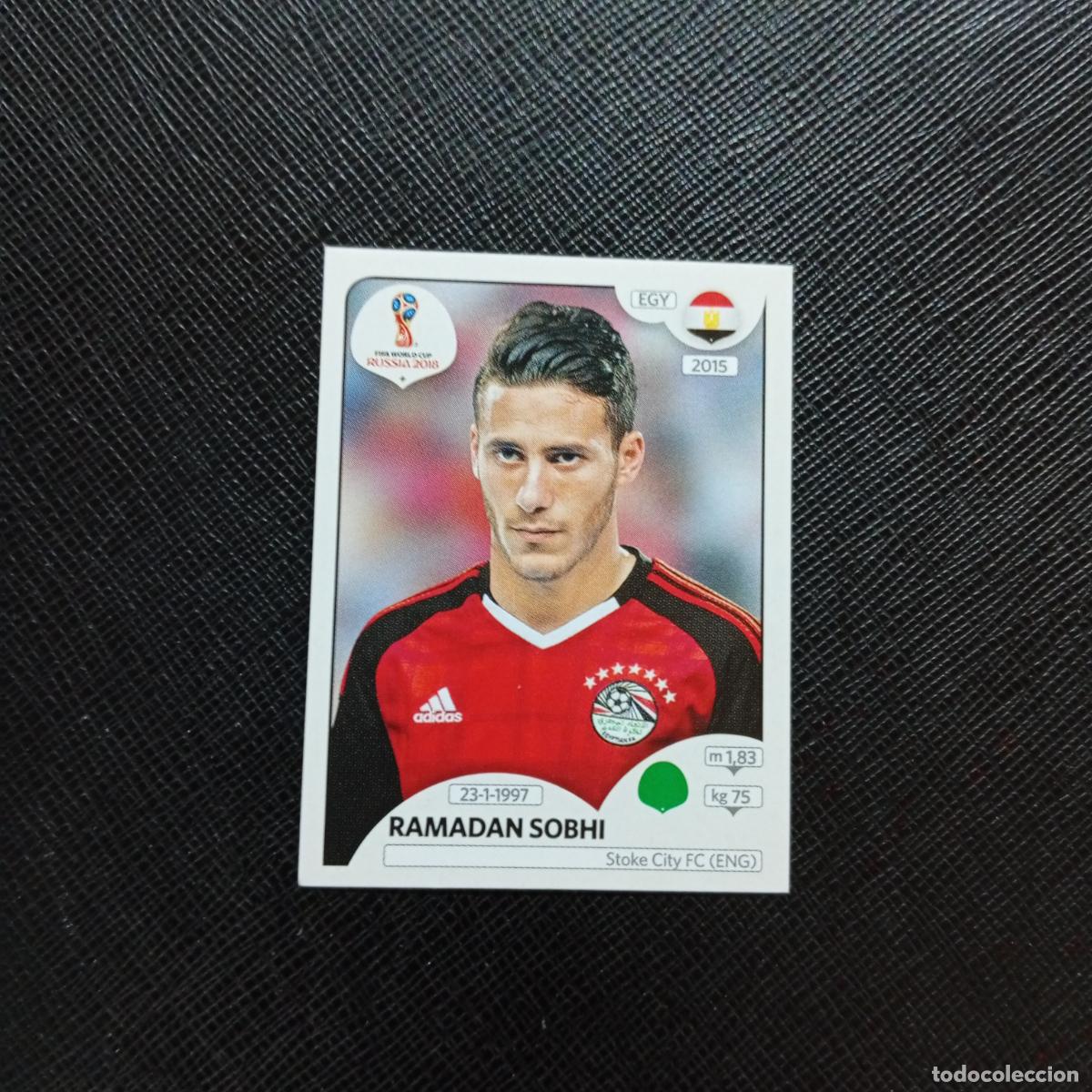 Cromos de f&uacute;tbol: 88 RAMADAN SOBHI EGIPTO PANINI MUNDIAL RUSIA 2018 CROMO FUTBOL 18 - SIN PEGAR - CJ2 ....
