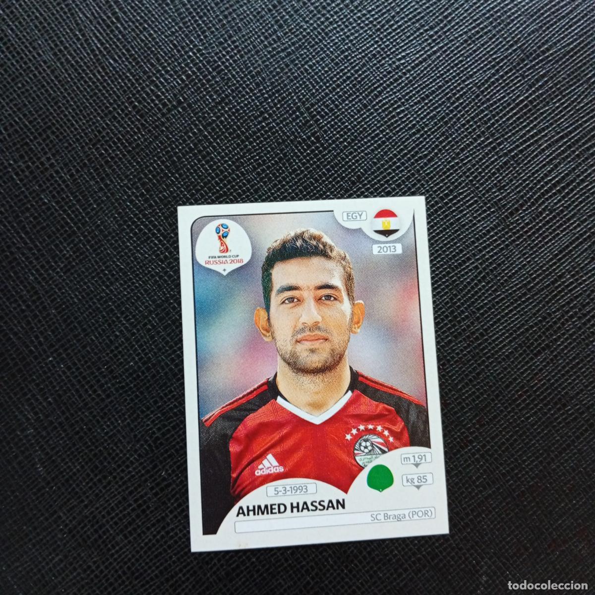 Cromos de f&uacute;tbol: 89 AHMED HASSAN EGIPTO PANINI MUNDIAL RUSIA 2018 CROMO FUTBOL 18 - SIN PEGAR - CJ2