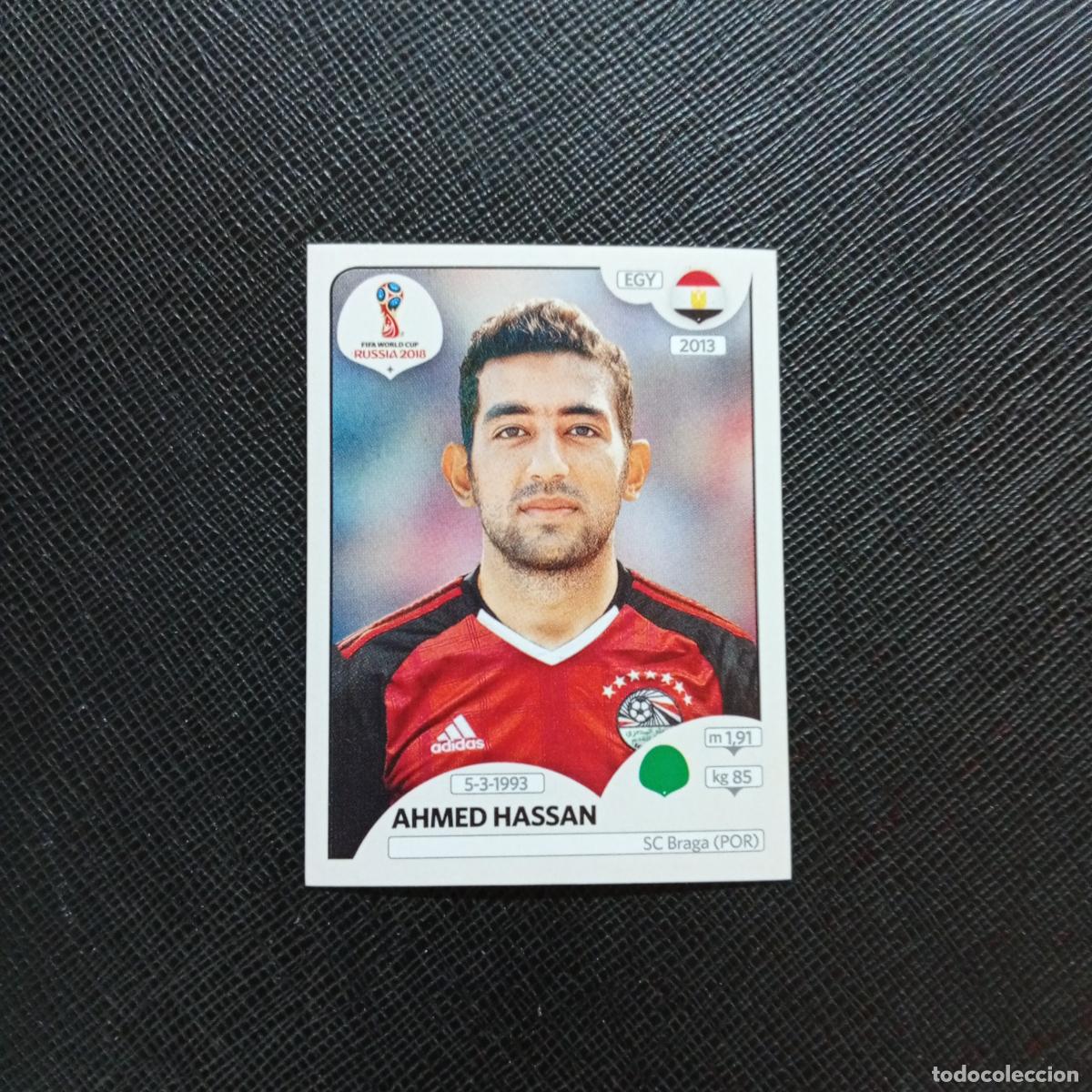 Cromos de f&uacute;tbol: 89 AHMED HASSAN EGIPTO PANINI MUNDIAL RUSIA 2018 CROMO FUTBOL 18 - SIN PEGAR - CJ2