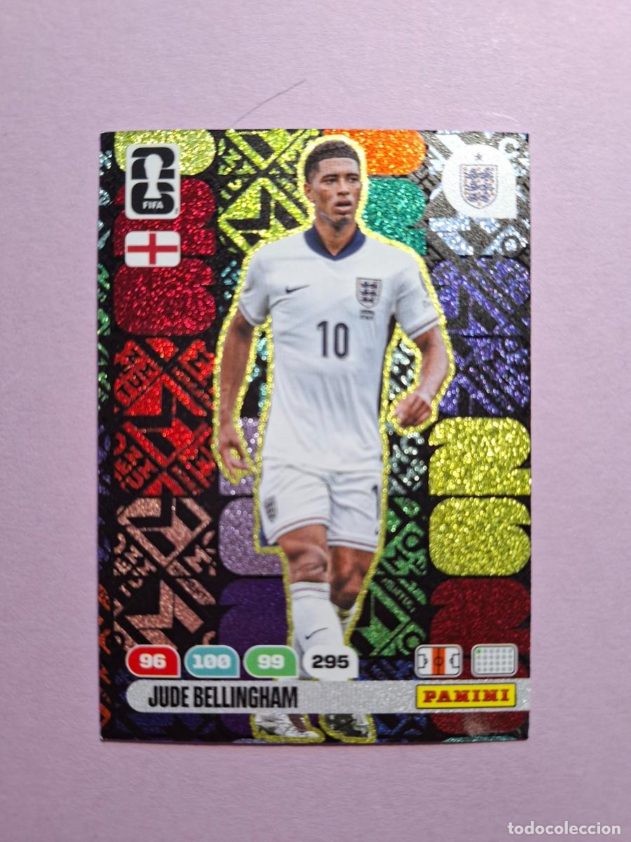 Cromos de f&uacute;tbol: JUDE BELLINGHAM MOMENTUM ENGLAND INGLATERRA ADRENALYN XL FIFA WORLD CUP 26 MUNDIAL 2026 NUEVO