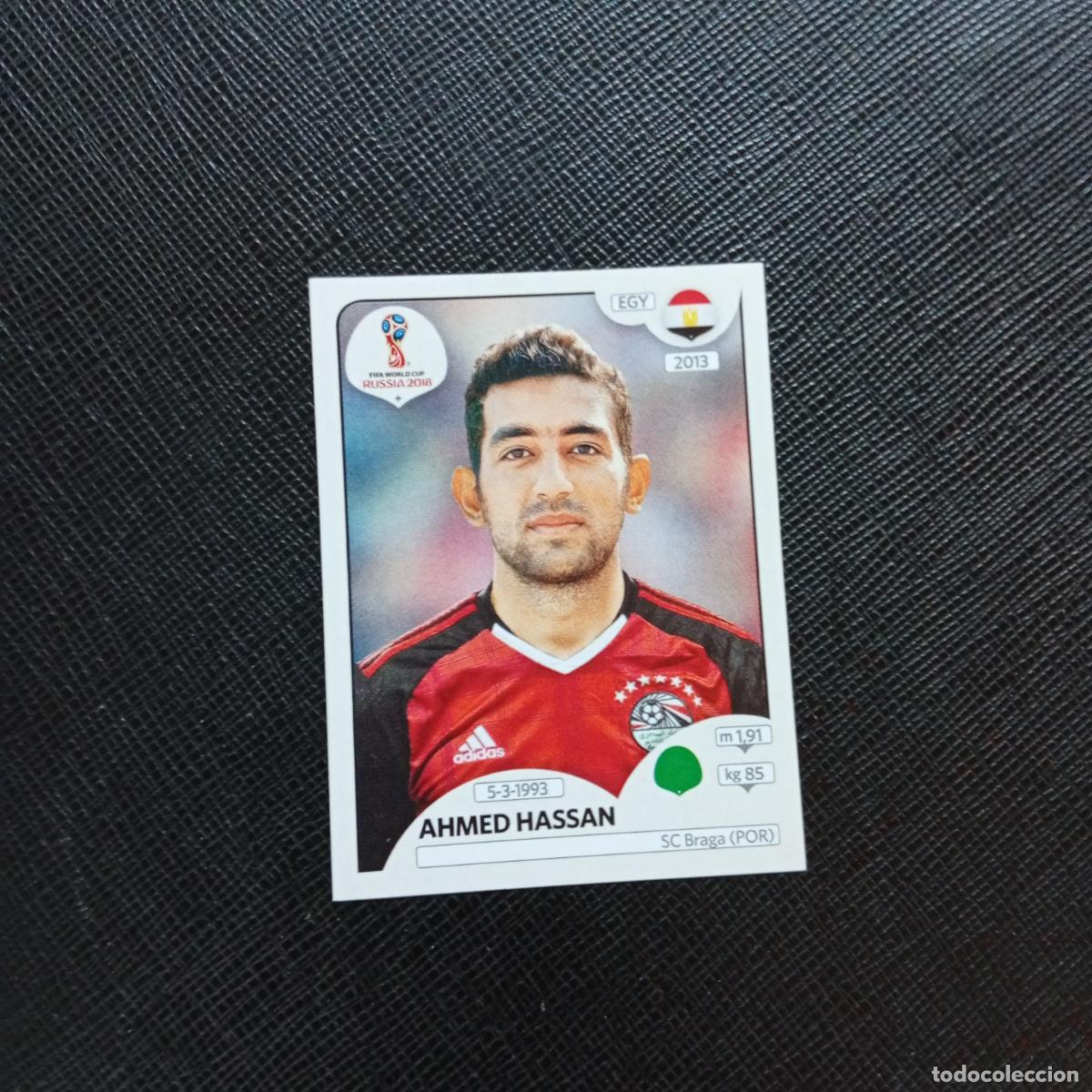 Cromos de f&uacute;tbol: 89 AHMED HASSAN EGIPTO PANINI MUNDIAL RUSIA 2018 CROMO FUTBOL 18 - SIN PEGAR - CJ2 .