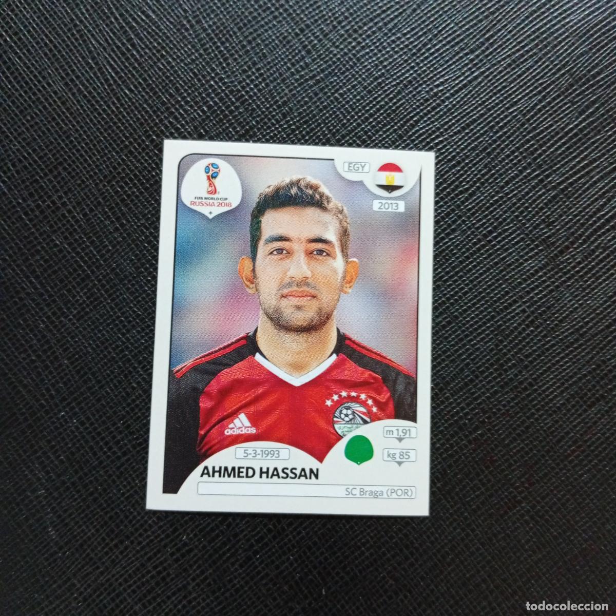 Cromos de f&uacute;tbol: 89 AHMED HASSAN EGIPTO PANINI MUNDIAL RUSIA 2018 CROMO FUTBOL 18 - SIN PEGAR - CJ2 .