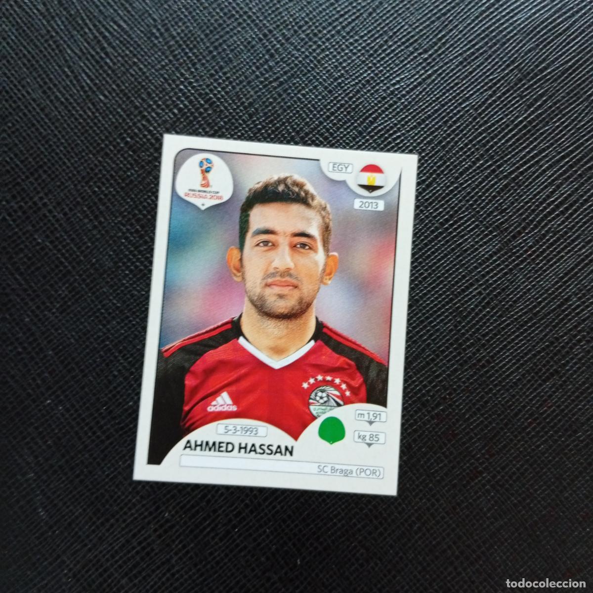 Cromos de f&uacute;tbol: 89 AHMED HASSAN EGIPTO PANINI MUNDIAL RUSIA 2018 CROMO FUTBOL 18 - SIN PEGAR - CJ2 .