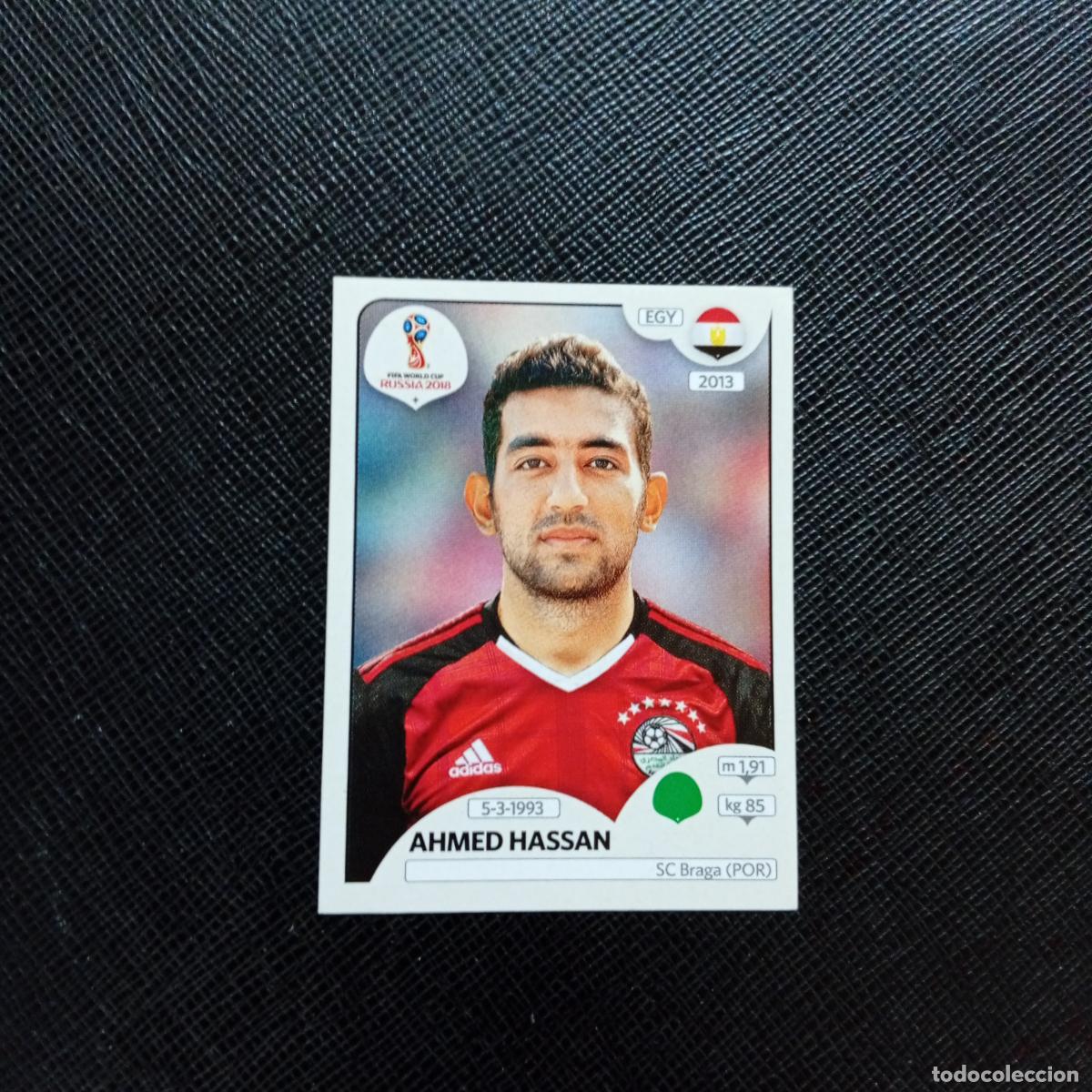 Fu&szlig;ball-Sticker: 89 AHMED HASSAN EGIPTO PANINI MUNDIAL RUSIA 2018 CROMO FUTBOL 18 - SIN PEGAR - CJ2 ....