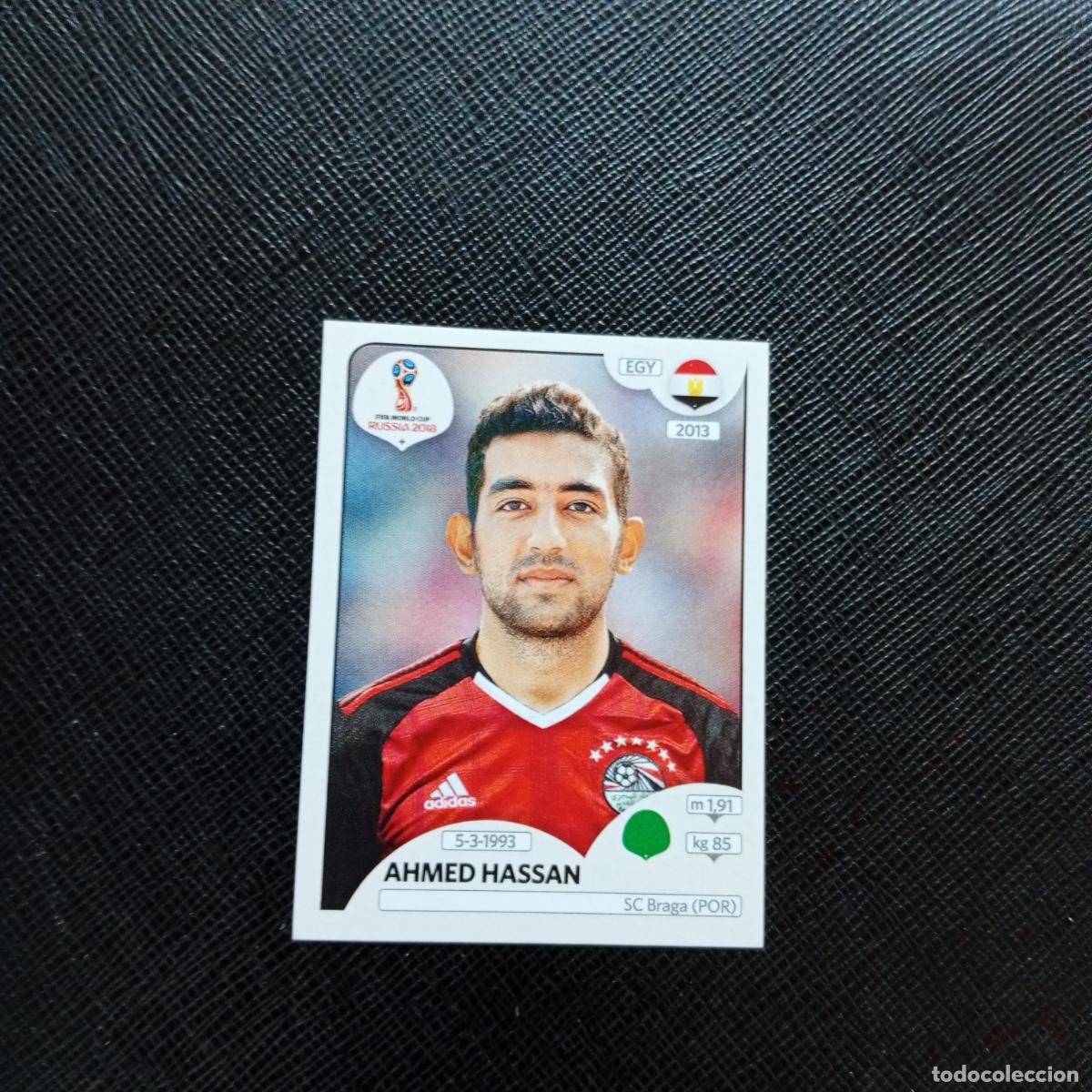 Fu&szlig;ball-Sticker: 89 AHMED HASSAN EGIPTO PANINI MUNDIAL RUSIA 2018 CROMO FUTBOL 18 - SIN PEGAR - CJ2 ....