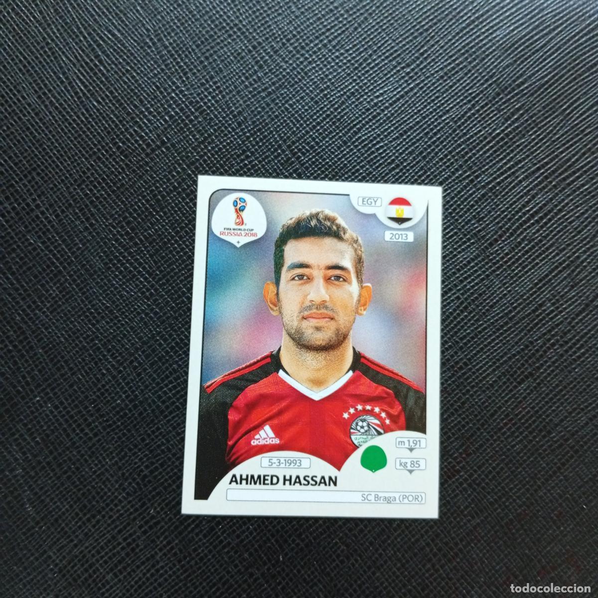 Fu&szlig;ball-Sticker: 89 AHMED HASSAN EGIPTO PANINI MUNDIAL RUSIA 2018 CROMO FUTBOL 18 - SIN PEGAR - CJ2 .....