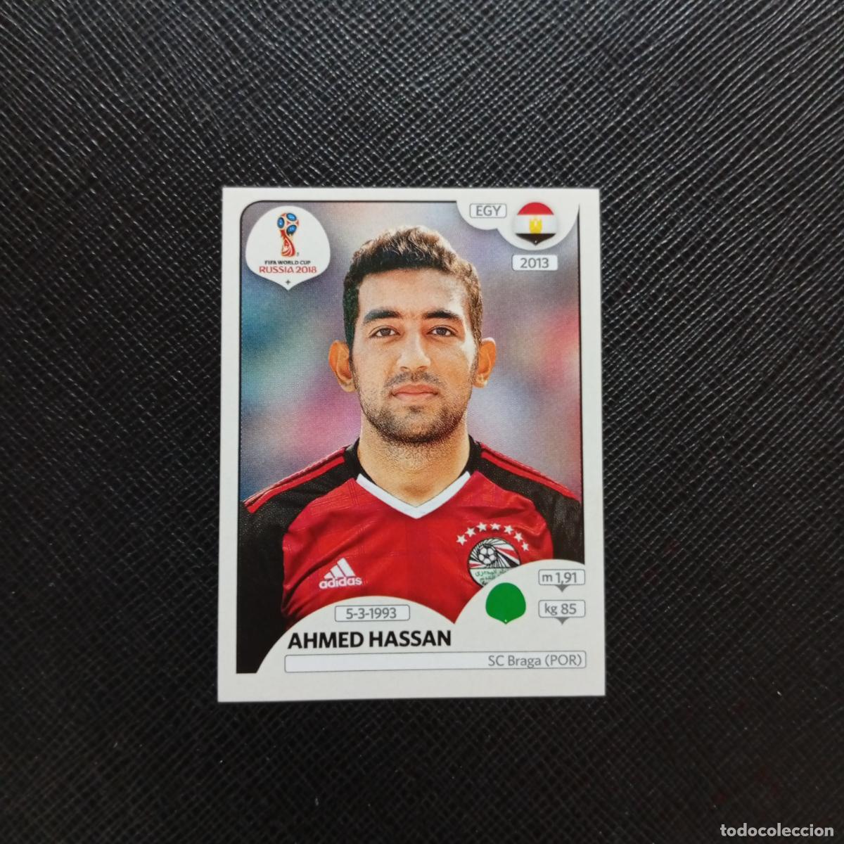 Fu&szlig;ball-Sticker: 89 AHMED HASSAN EGIPTO PANINI MUNDIAL RUSIA 2018 CROMO FUTBOL 18 - SIN PEGAR - CJ2 .....