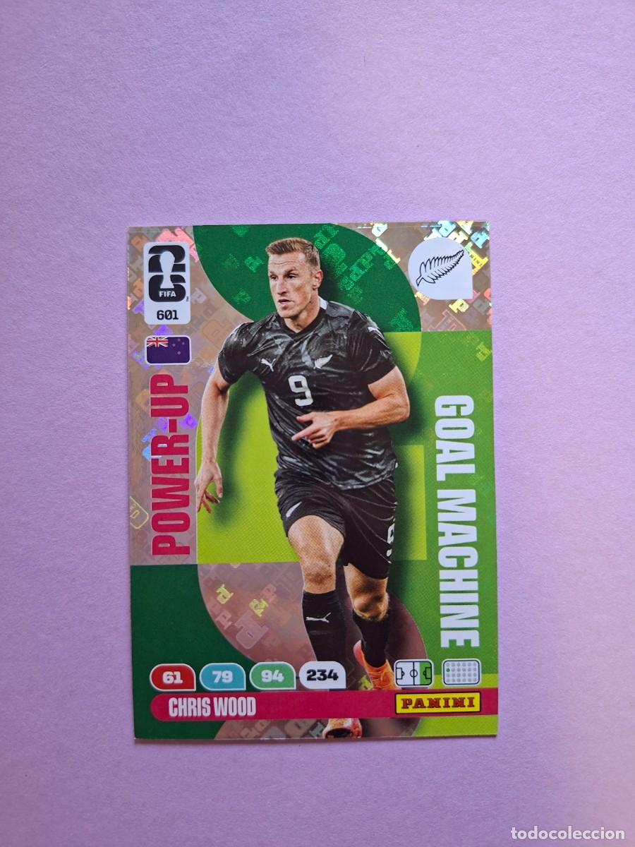 Cromos de f&uacute;tbol: 601 CHRIS WOOD AUSTRALIA POWER UP GOAL MACHINE PANINI ADRENALYN FIFA WORLD CUP 26 MUNDIAL 2026 NUEVO