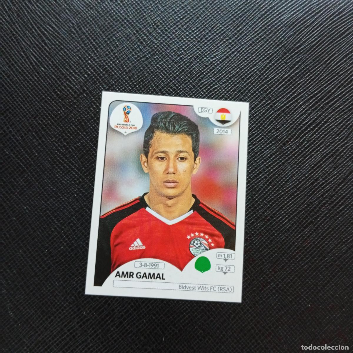 Cromos de f&uacute;tbol: 91 AMR GAMAL EGIPTO PANINI MUNDIAL RUSIA 2018 CROMO FUTBOL 18 - SIN PEGAR - CJ2