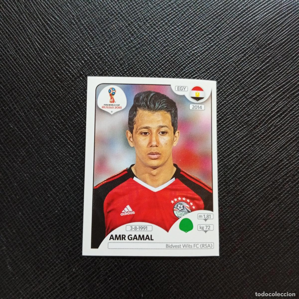 Cromos de f&uacute;tbol: 91 AMR GAMAL EGIPTO PANINI MUNDIAL RUSIA 2018 CROMO FUTBOL 18 - SIN PEGAR - CJ2