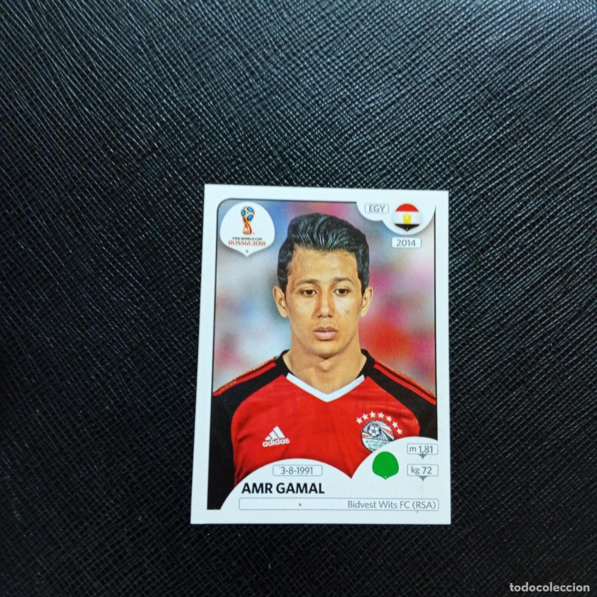 Cromos de f&uacute;tbol: 91 AMR GAMAL EGIPTO PANINI MUNDIAL RUSIA 2018 CROMO FUTBOL 18 - SIN PEGAR - CJ2 ..