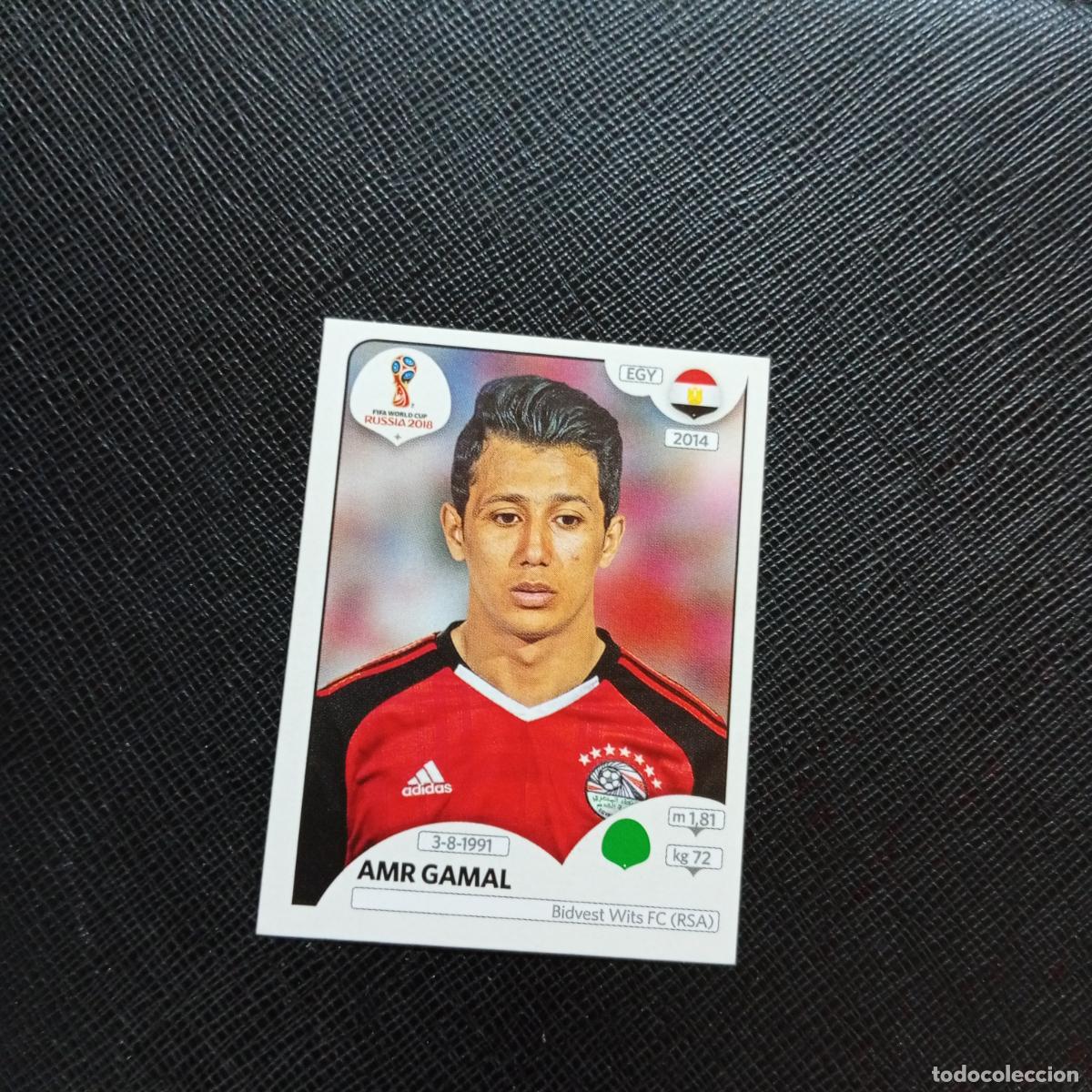 Cromos de f&uacute;tbol: 91 AMR GAMAL EGIPTO PANINI MUNDIAL RUSIA 2018 CROMO FUTBOL 18 - SIN PEGAR - CJ2 ...