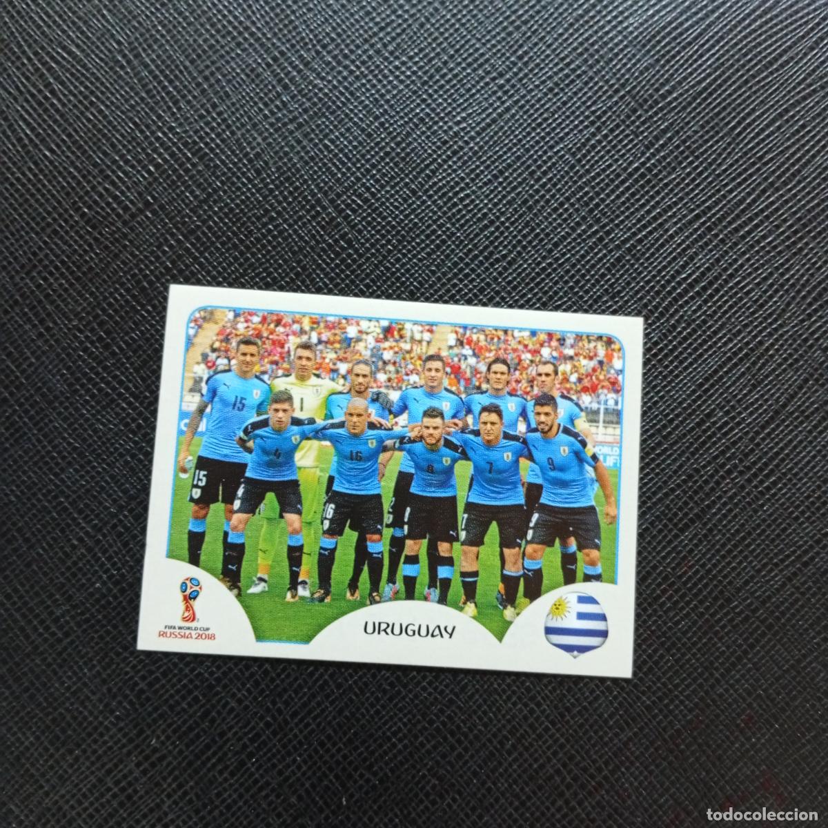 Cromos de f&uacute;tbol: 93 ALINEACION URUGUAY PANINI MUNDIAL RUSIA 2018 CROMO FUTBOL 18 - SIN PEGAR - CJ2 ...