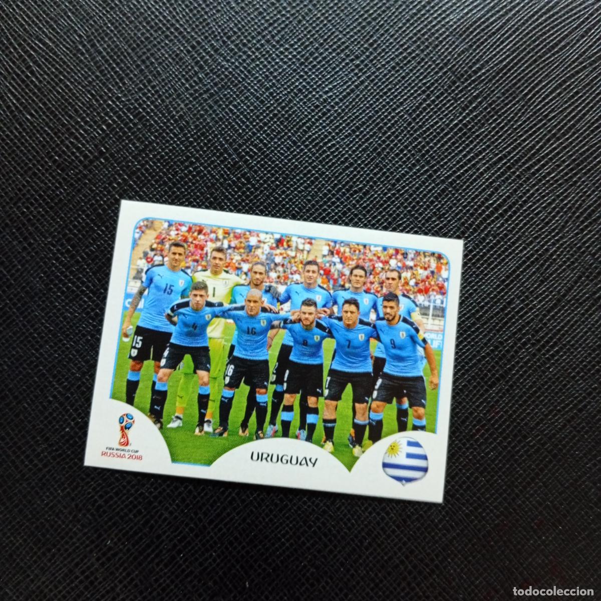 Cromos de f&uacute;tbol: 93 ALINEACION URUGUAY PANINI MUNDIAL RUSIA 2018 CROMO FUTBOL 18 - SIN PEGAR - CJ2 ...