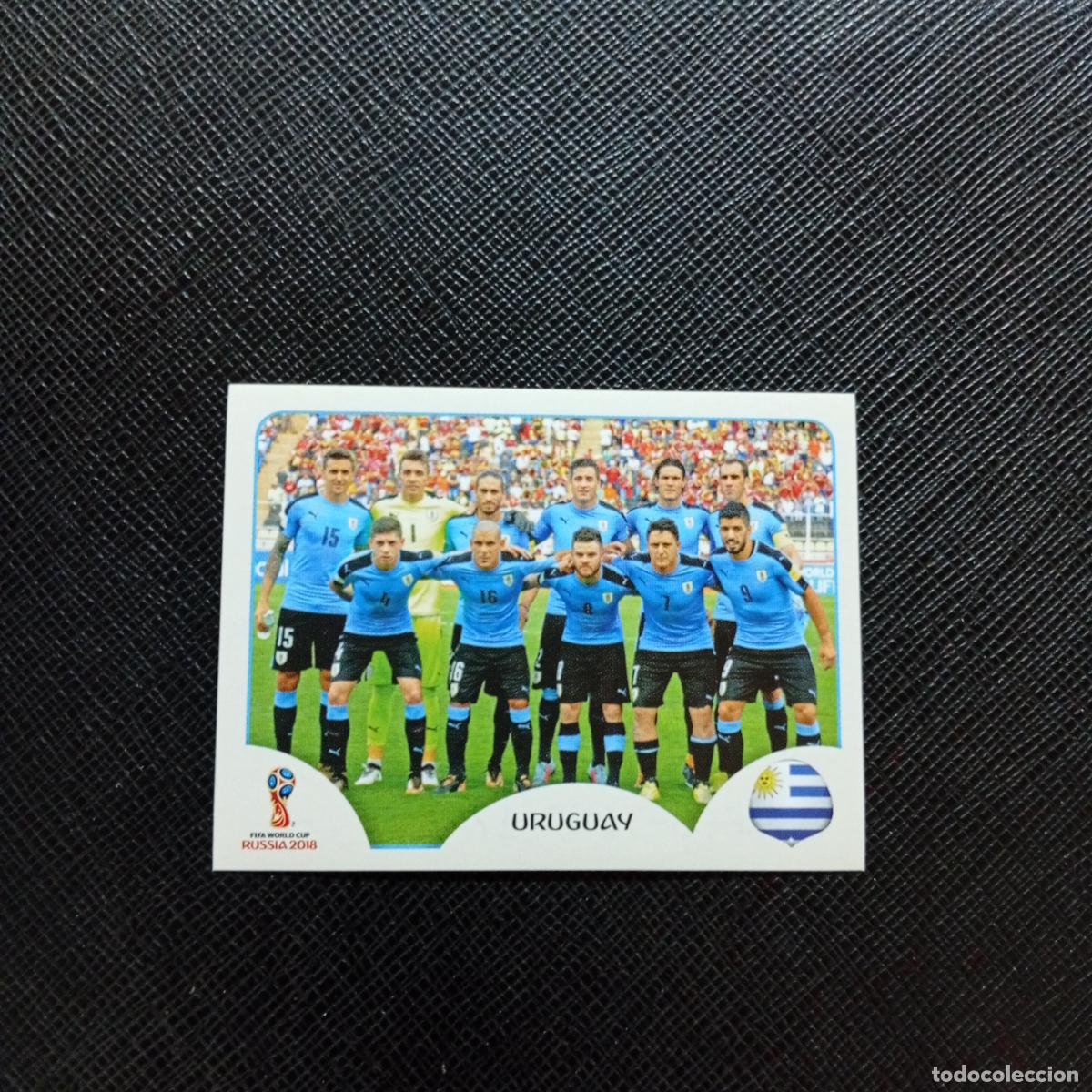 Cromos de f&uacute;tbol: 93 ALINEACION URUGUAY PANINI MUNDIAL RUSIA 2018 CROMO FUTBOL 18 - SIN PEGAR - CJ2 ...