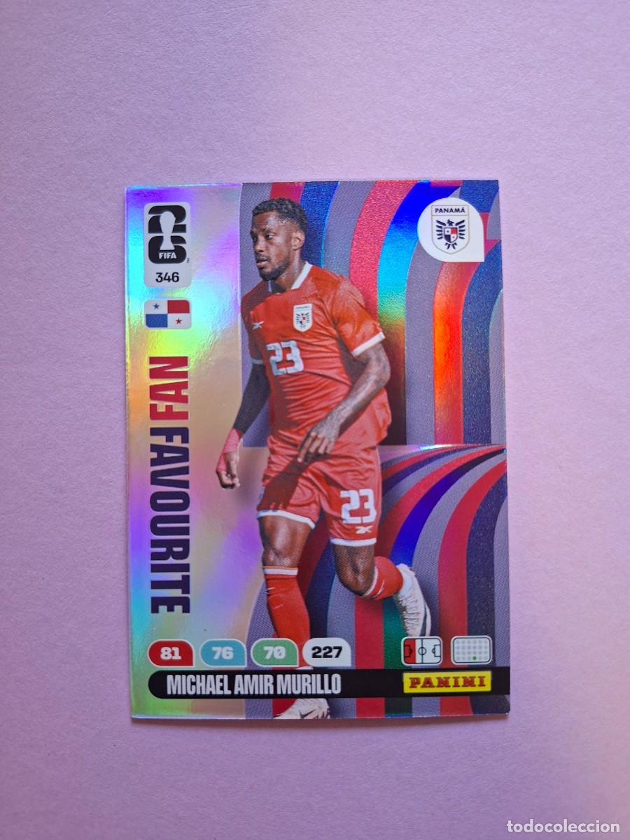 Cromos de f&uacute;tbol: 346 MICHAEL AMIR MURILLO PANAMA FAN FAVOURITE PANINI ADRENALYN FIFA WORLD CUP 26 MUNDIAL 2026
