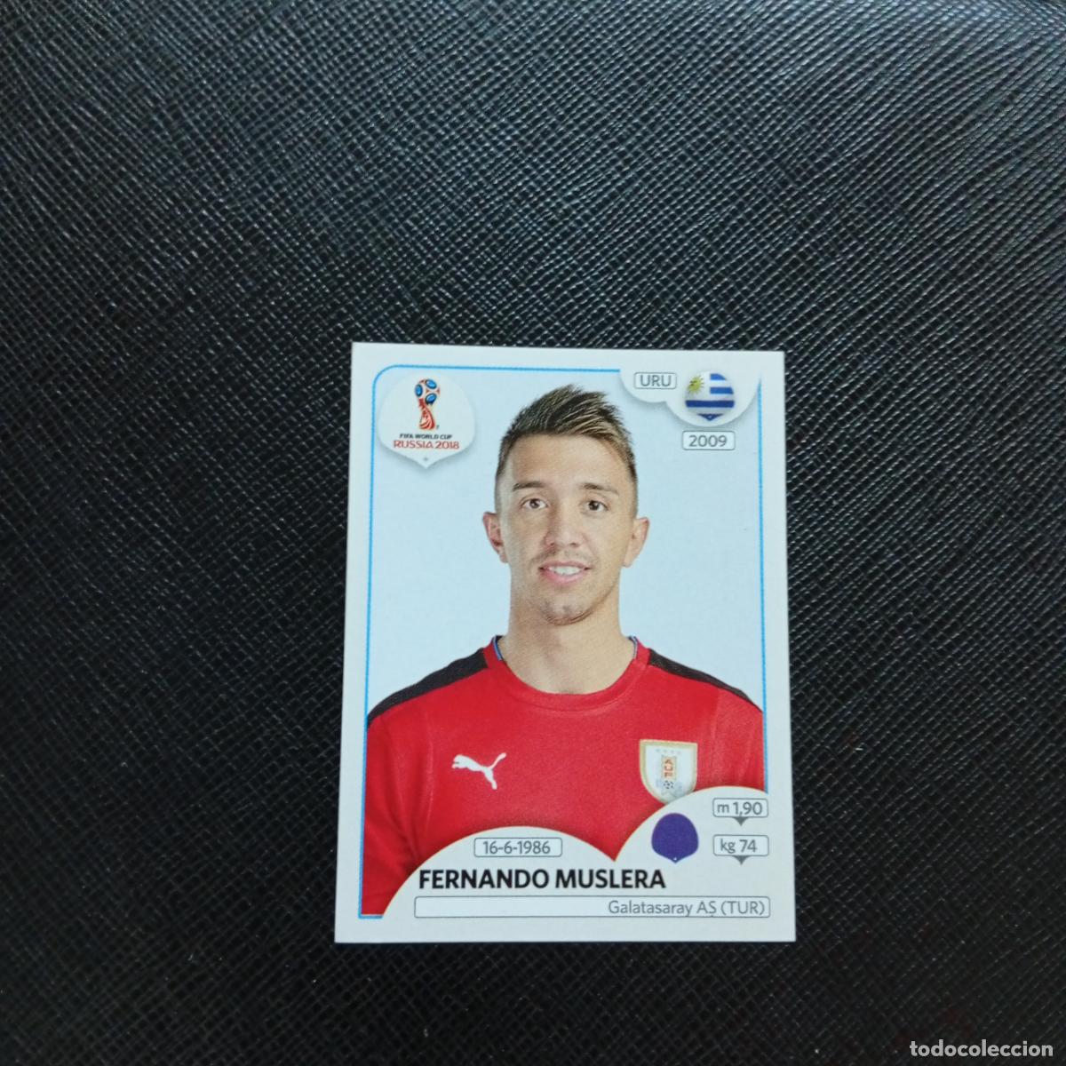 Cromos de f&uacute;tbol: 94 FERNANDO MUSLERA URUGUAY PANINI MUNDIAL RUSIA 2018 CROMO FUTBOL 18 - SIN PEGAR - CJ2 ..