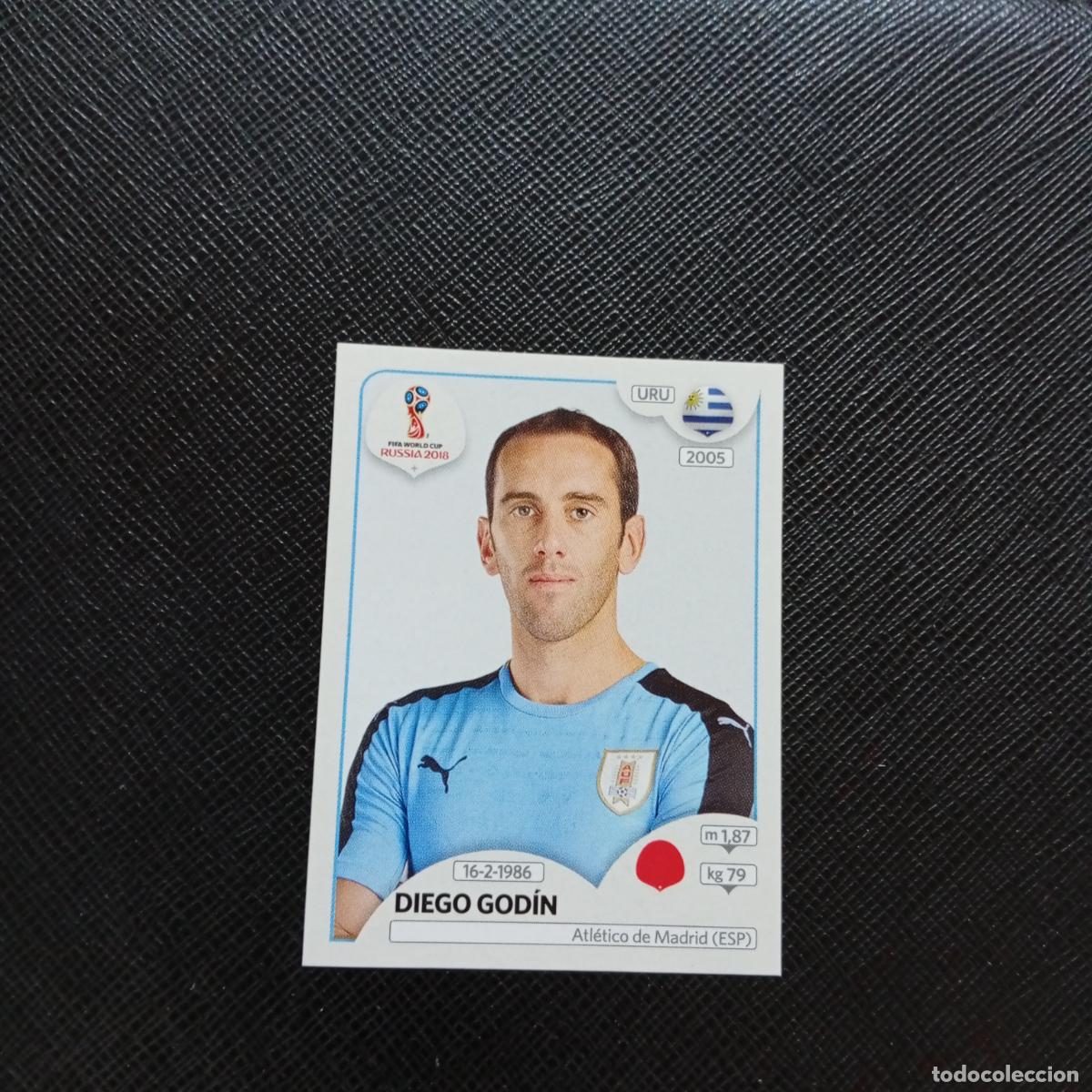 Cromos de f&uacute;tbol: 96 GODIN URUGUAY PANINI MUNDIAL RUSIA 2018 CROMO FUTBOL 18 - SIN PEGAR - CJ2