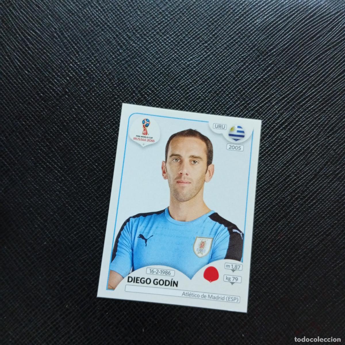 Fu&szlig;ball-Sticker: 96 GODIN URUGUAY PANINI MUNDIAL RUSIA 2018 CROMO FUTBOL 18 - SIN PEGAR - CJ2 ...