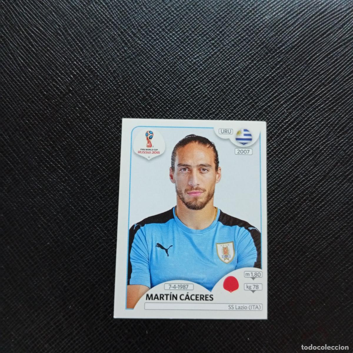Fu&szlig;ball-Sticker: 97 CACERES URUGUAY PANINI MUNDIAL RUSIA 2018 CROMO FUTBOL 18 - SIN PEGAR - CJ2